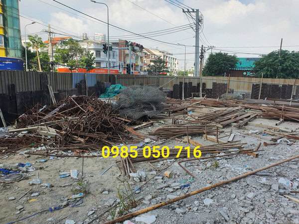 mua phế liệu sắt tại công trình quận 2