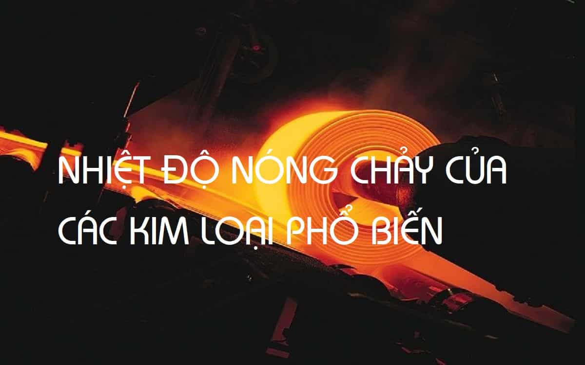 nhiệt độ nóng chảy của đồng