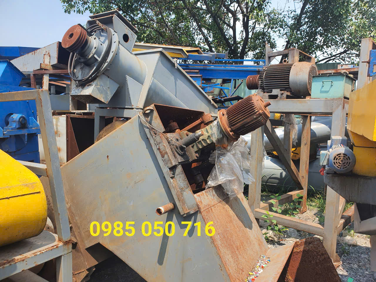 phế liệu máy móc