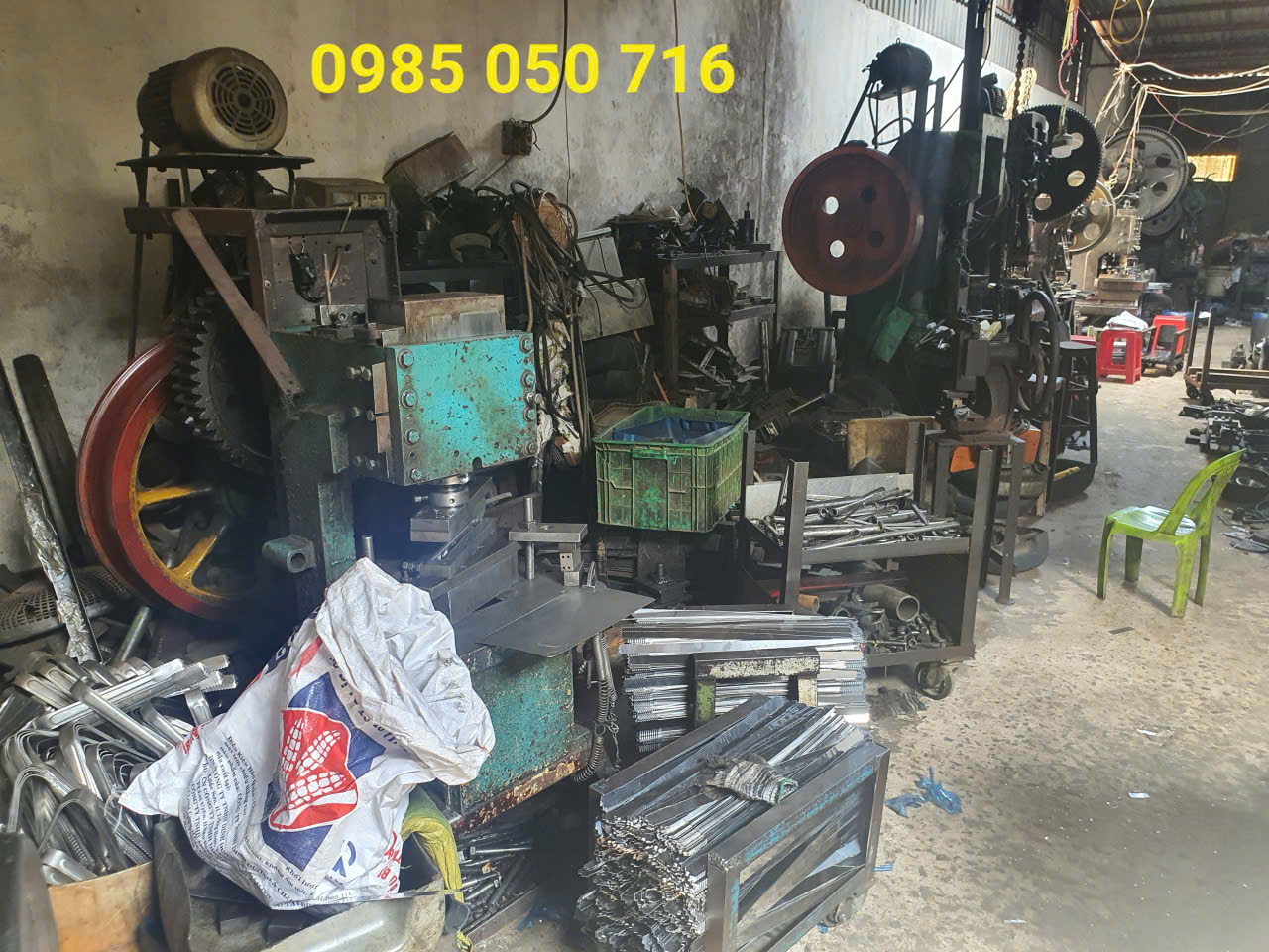 thu mua máy móc cũ tại tiền giang