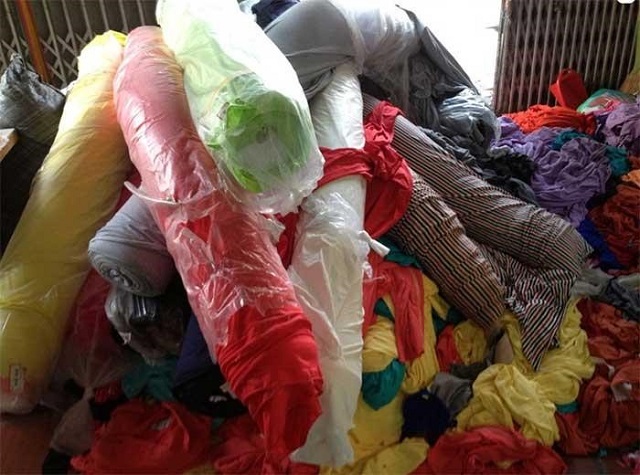 thu mua vải cây , vải cuộn